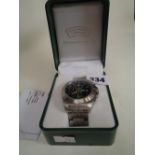 Boxed Royal Marines Commando Wristwatch with paperwork