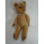 Large Vintage Steiff Style Bear with pad feet and paws