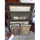 Collection of assorted 19thc and later engravings and Maps