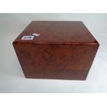 Faux Burr Walnut box