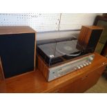 PYE Stereo Music System with speakers