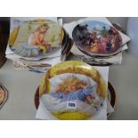 Collection of assorted collectors plates inc. Kaiser, Knowles Berlin etc.