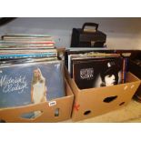2 Boxes of assorted Records inc. Janet Jackson, Simon & Garfunkel etc.