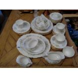 Royal Albert 'Haworth' pattern part dinner set