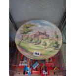 Royal Worcester Bothal Castle cabinet plate