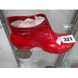 Fry Red novelty advertising boot