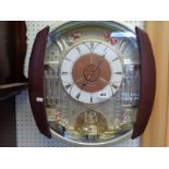 Interesting Seiko wall clock with musical chime boxed