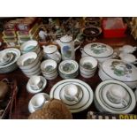 Extensive 56 Piece Wedgwood ' Iona' pattern Dinner & Breakfast set