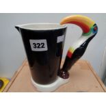 Carlton ware Guinness Toucan Water Jug