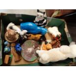 Box of Retro Cat ornaments