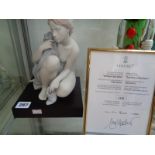 Boxed Limited Edition Lladro 'Soothing Reflection' 1399 of 1500