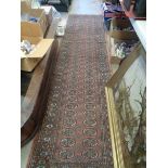 20thC Wool Runner of Geometric Design 305cm in length