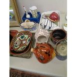 Large Collection of Studio Pottery inc. Shorter Period ware bowl, Burleighware etc