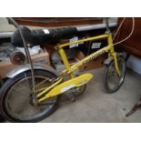 Vintage Raleigh Chipper in yellow