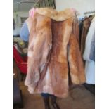 Two Coney fur coats size 12,
