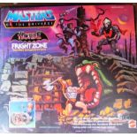 A Masters of the Universe 'The Evil Horde Fright Zone', an 'Evil Horde slime pit' and two Battle