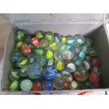 A box of marbles