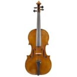 A VIOLIN, , ,  labelled Ettore Soffritti, premiato con medaglie d'oro, Vincitore del Concorso