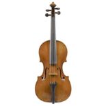 A VIOLIN, GIOVANNI BATTISTA GABRIELLI, (fl Florence, 1736-1787), circa 1760 branded GBG on the