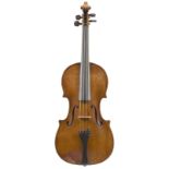 A VIOLIN, JEAN BAPTISTE DESHAYES SALOMON, (fl Paris, 1730-1771; d 1771), circa 1760 labelled