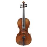 A VIOLIN, FRANÇOIS CAUSSIN, (b Rouvres-la-Chétive, 1794; d Neufchateau, 1866), circa 1860