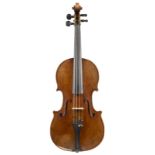 A VIOLIN, HIPPOLYTE SILVESTRE, (b St. Nicolas-de-Port, 1808; d Sommervillers, 1879), 1847