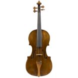 A VIOLIN, KLOZ FAMILY, (fl Mittenwald, c1680 - c1800), circa 1800 labelled Mathias Kloz,