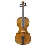 A VIOLIN, GIUSEPPE PEDRAZZINI, (b Pizzighettone, 1879; d Milan, 1958), circa 1910-15 branded