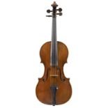 A VIOLIN AFTER GUARNERI, ROGER & MAX MILLANT, (b Paris, 1901 & 1903), 1942 labelled R. & M. Millant,