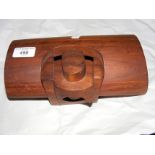 A 1986 carved wooden sculpture by Brian Willsher - 23cm