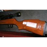 A good quality air rifle with scope