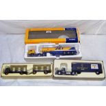 A Corgi Jet Petrol Tanker in box, a Corgi Guinness truck in box & a Guinness Leyland Beaver Platform