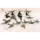 A selection of model air craft.