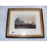 A print of Windsor Castle by H.R.H. The