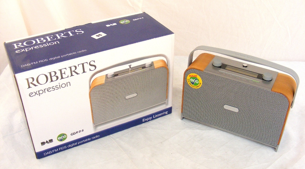 A Roberts expression radio.