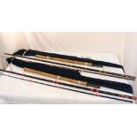 Two collectable "Hardy" fishing rods.