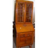An Art Deco bureau book case. CONDITION REPORT: Note: we do not offer an in house postage service,