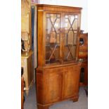 A corner cabinet. CONDITION REPORT: Note: we do not offer an in house postage service, we