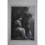 Henri-Théodore FANTIN LATOUR (1836-1904)	 "Duo des Troyens" (7ème planche) Hédiard 177	 lithographie