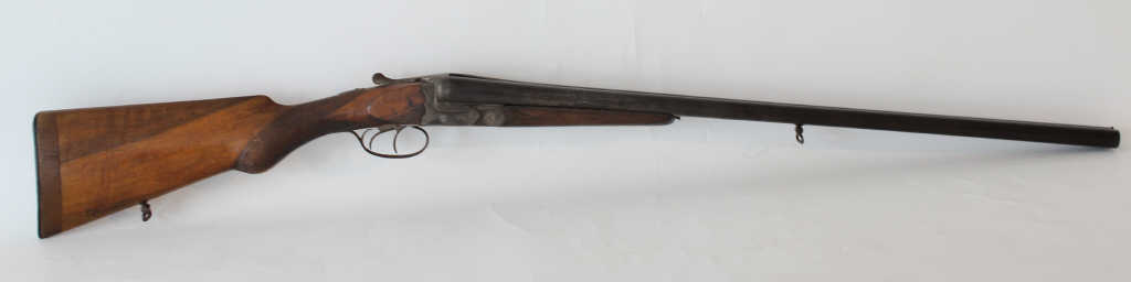 FUSIL DE CHASSE STEPHANOIS DE MARQUE GELISOM	 calibre 16/65 à canons juxtaposés de 69