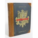 Maurice LOIR	 " Au drapeau "	 vers 1900	 Hachette Paris	 in-4	 reliure d'éditeur demi veau à