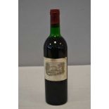 1 Blle	CH. LAFITE ROTHSCHILD	Pauillac 1er GCC	1973 ?	 Jupe de la capsule découpée par l'expert.