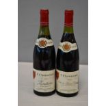 Lot de 2 blles mise F. Chauvenet nég. comprenant :			 1 Blle	MONTHELIE		1988	 1 Blle	Côtes de Beaune