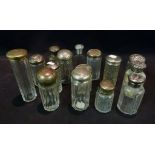 A Collection of Fourteen Cut Glass and S