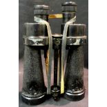 A Pair of WWII Military Binoculars by Ba