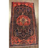 A North West Persian Woollen Rug with an