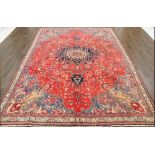 A North West Persian Woollen Carpet with