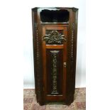 A Victorian Carved Mahogany Standing Cor