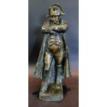 A Goldschieder Patinated Bronze Figure i