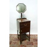 A 19th Century Mahogany Shaving Stand, w